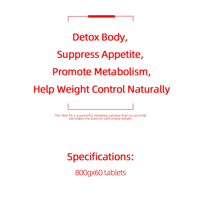 Slimming Tablets Manufacturer - GMP ISO Custom Label Formula Natural Organic 28 Days Detox