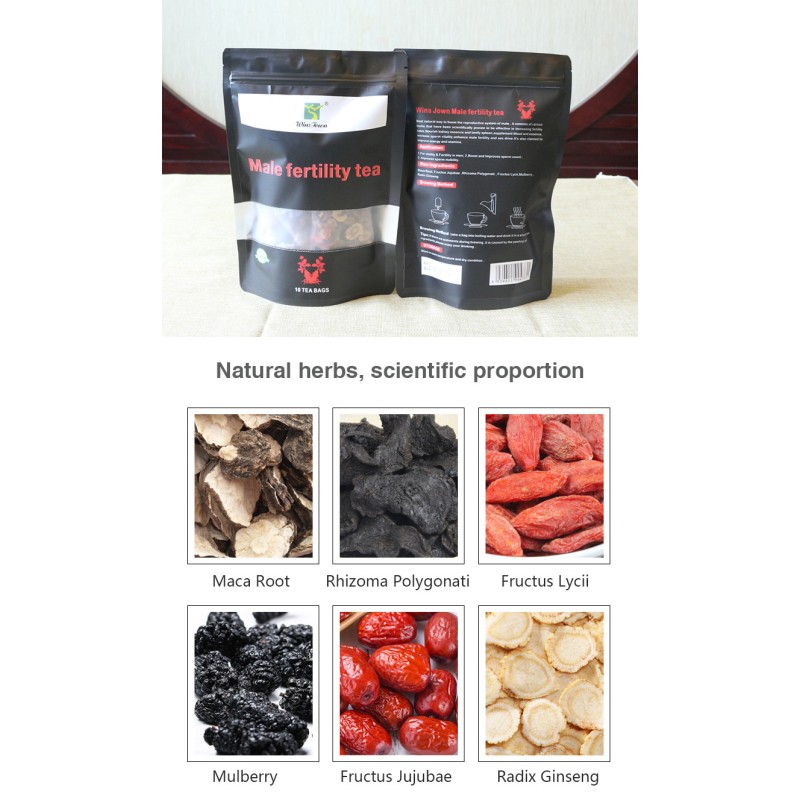 Maca Tea Manufacturer - OEM Private Label Organic Men's Power Healthy Tea Male Fertility