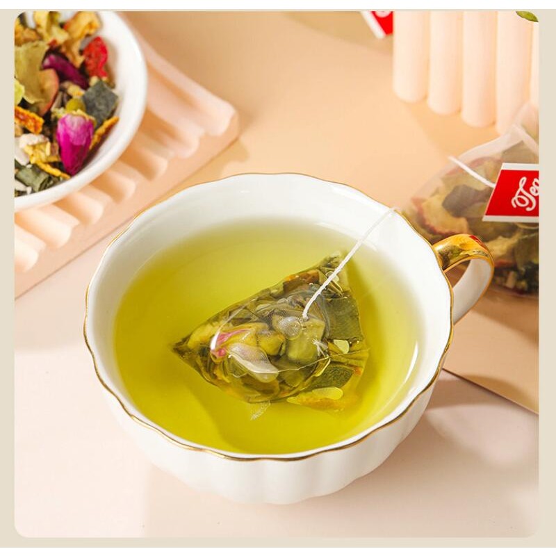 Weight Loss Tea Manufacturer - Private Label OEM Factory Rose Hawthorn Lotus Leaves Tea