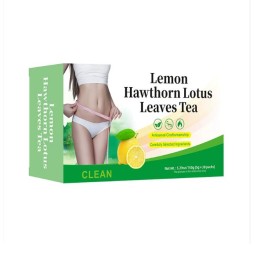 Slimming Tea Manufacturer - Factory Custom Private Label Lemon Hawthorn Lotus Leaves Blend
