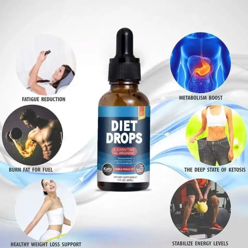 Keto Drops Factory - Stock Diet Keto Drops Oral Liquid Ketone Appetite Suppressant Pure