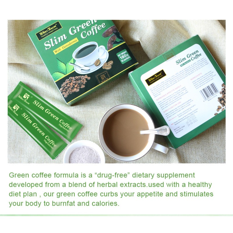 Green Coffee Manufacturer - OEM GMP ISO HACCP Factory Custom Label Slimming Instant Coffee