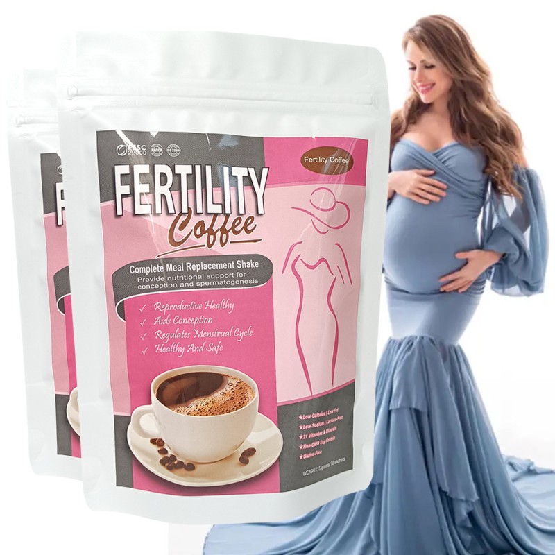 Fertility Coffee Manufacturer - GMP Fertility Coffee Label Maca Powder Natural Organic Herbal