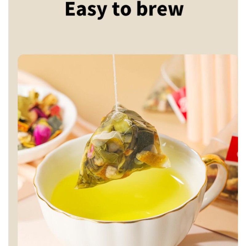 Slimming Tea Factory - Factory Private Custom Label Lemon Lotus Leaf Hawthorn Rose Chrysanthemum