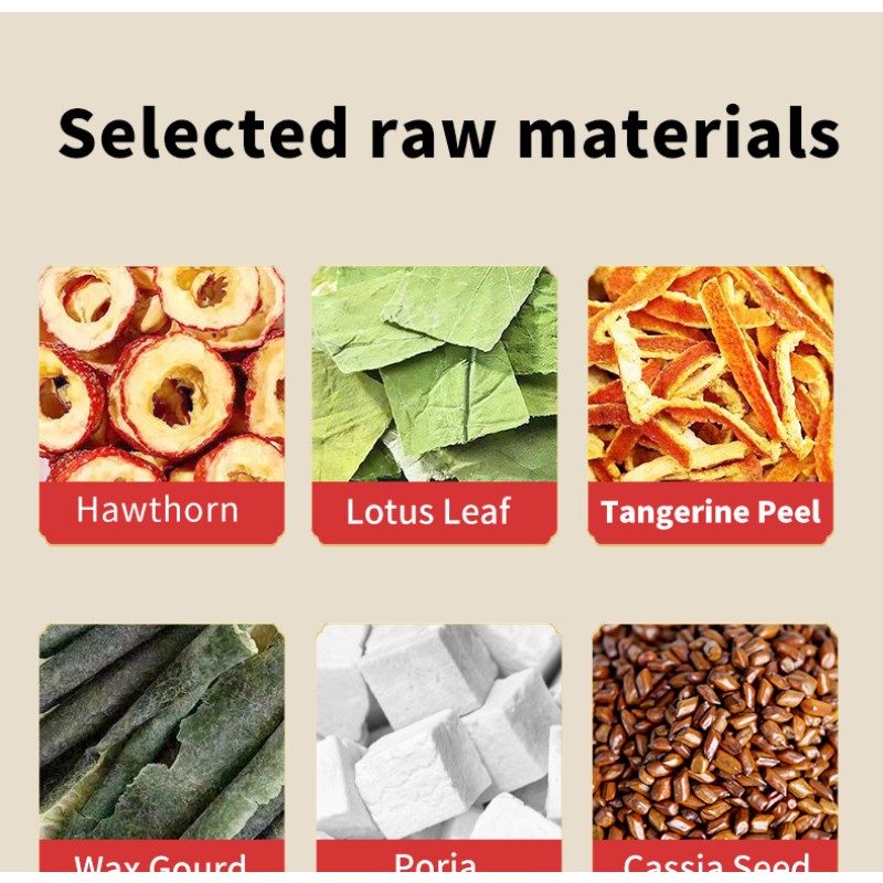 Weight Loss Tea Manufacturer - Private Label OEM Factory Rose Hawthorn Lotus Leaves Tea