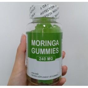 Moringa Gummies Manufacturer - GMP ISO HACCP Fast Delivery Custom Label Ingredients Private Label