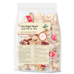 Five-finger Peach Tea Factory - Wholesale Natural with Poria Five-finger Peach Root Barley Coix