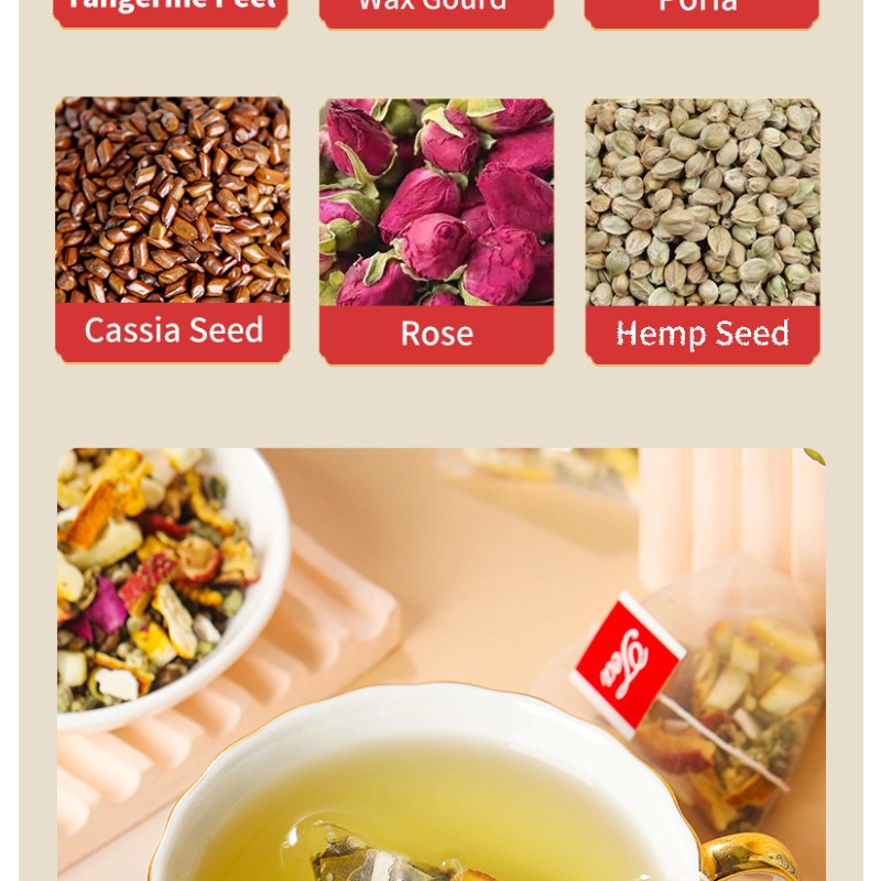 Weight Loss Tea Factory - Factory Custom Private Label Lemon Hawthorn Lotus Leaves Tea