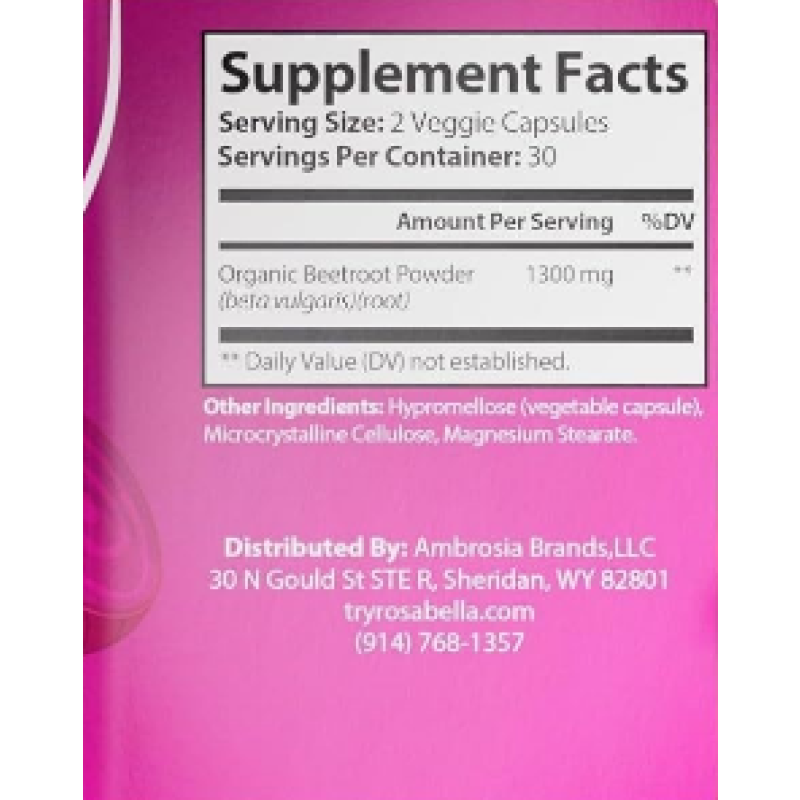 Beetroot Powder Capsules Manufacturer - OEM GMP Factory Hot Sell Natural 1300mg Non-GMO Energy