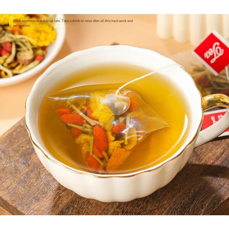 Herbal Tea Manufacturer - Factory Private Label OEM Clearing Heat Liver Honey Suckle Night Cassia