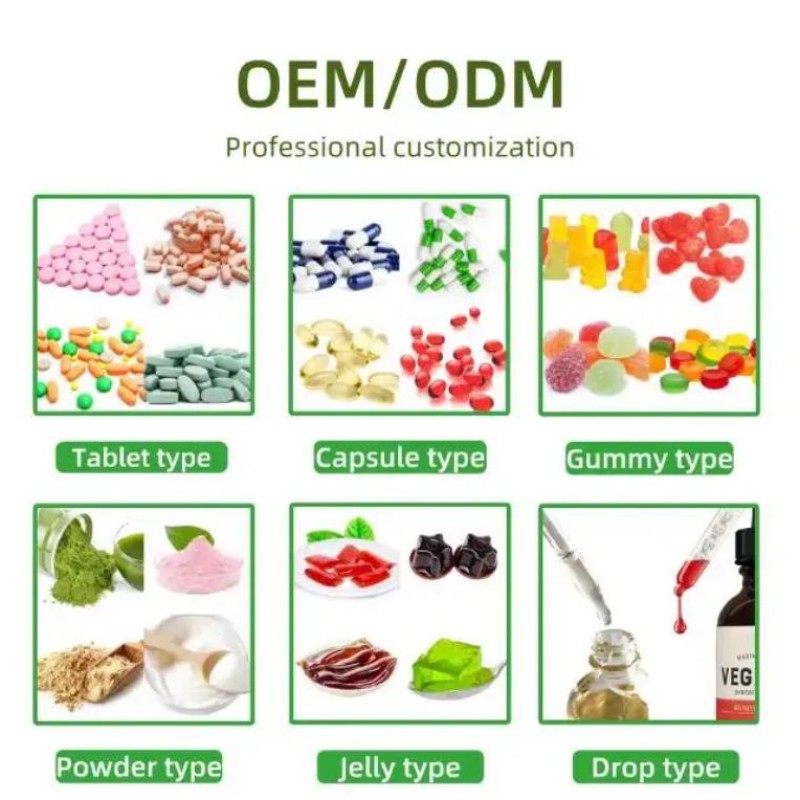 Weight Loss Capsules Manufacturer - OEM Gmp Factory Herbal Supplements 60 Capsules Natural