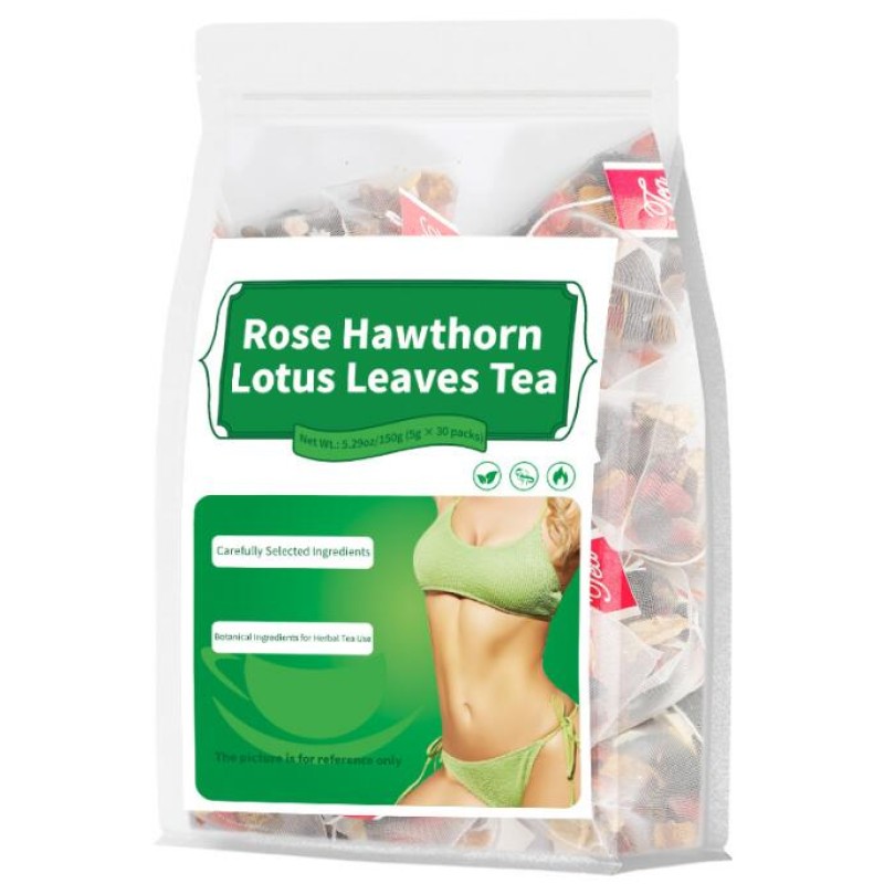 Weight Loss Tea Manufacturer - Private Label OEM Factory Rose Hawthorn Lotus Leaves Tea