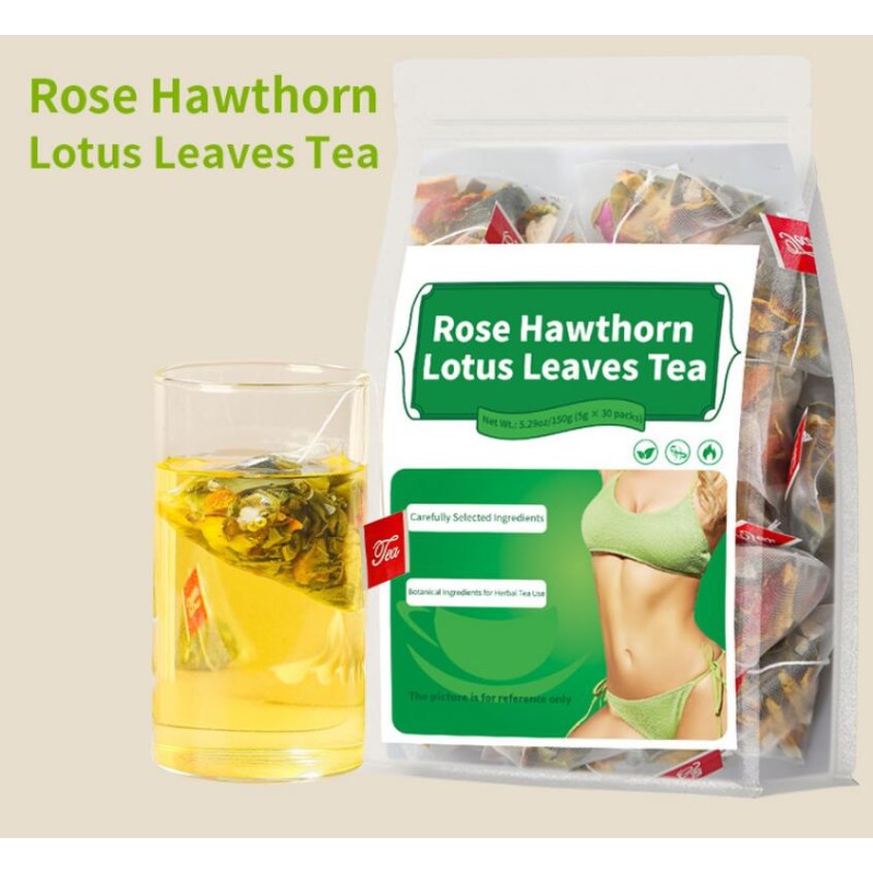 Slimming Tea Factory - Factory Private Custom Label Lemon Lotus Leaf Hawthorn Rose Chrysanthemum