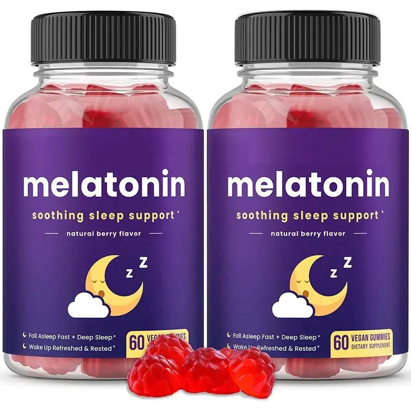 Melatonin Gummies Factory - OEM ODM GMP Factory Supply Custom Natural Sleep Aid Supplement