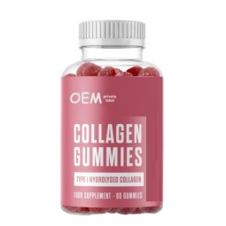 Marine Collagen Gummies Factory - OEM Private Label for Teenagers Adults Hair Skin Beauty