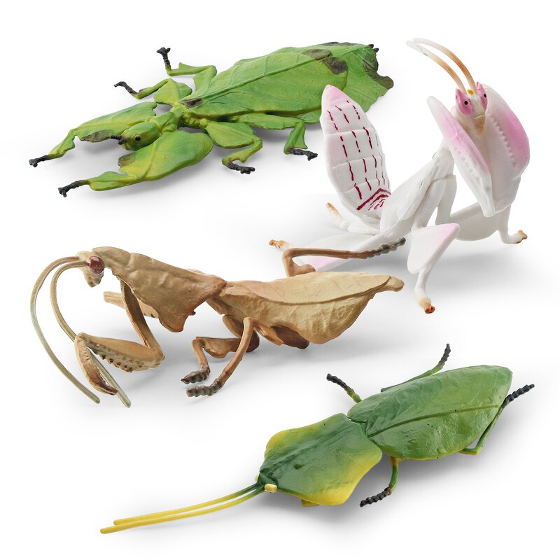 Orchid Mantis Model Manufacturer - Lelewu Simulation Insect Animal Stettii Decoration