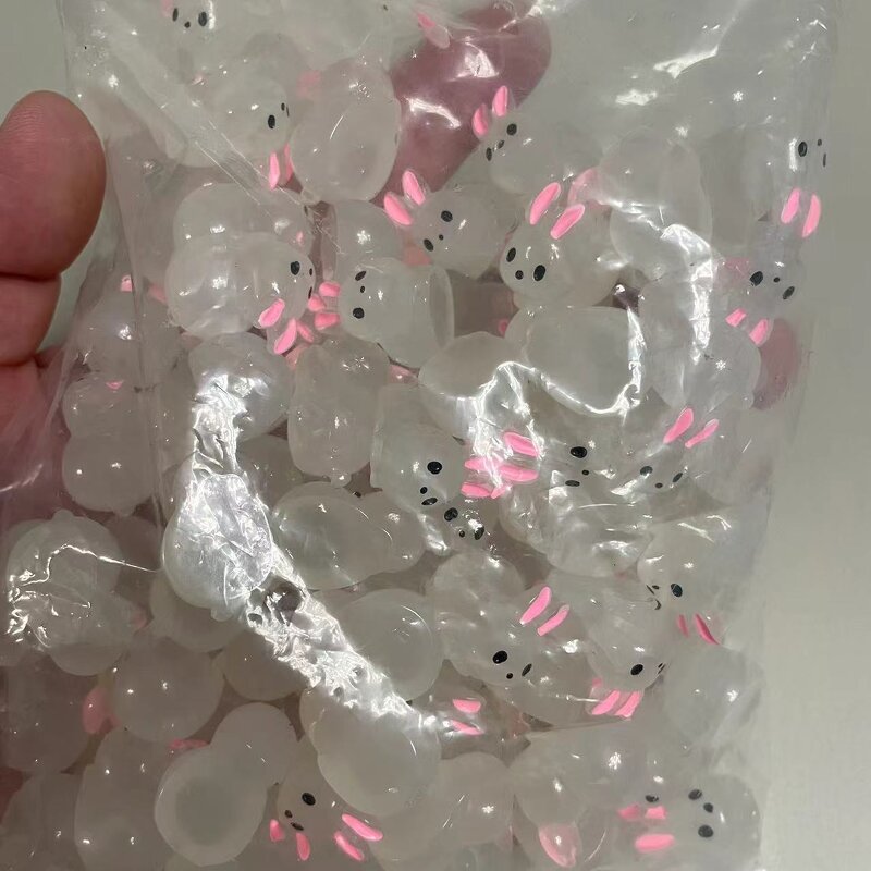 Glow-in-the-dark Rabbit Doll Manufacturer - Good quality Landscape Cute Fat Pendant DIY Moss Garden Decoration Accessories