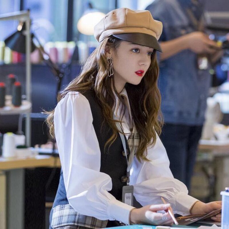 Winter Wool Cap Manufacturer - Nunu Star Octagon Adjustable Fashion Hat