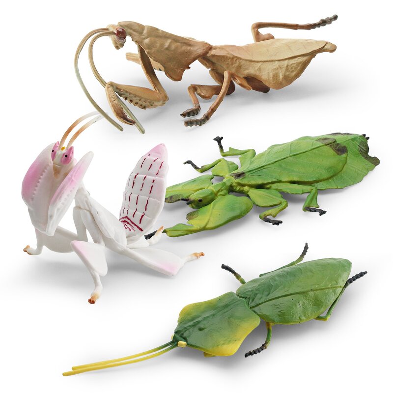 Orchid Mantis Model Manufacturer - Lelewu Simulation Insect Animal Stettii Decoration