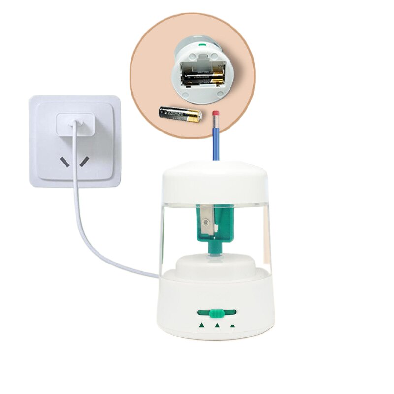 Automatic Pencil Sharpener Manufacturer - Zike Pencil for Elementary School Students Fully Automatic Children's Batte