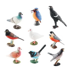 Kingfisher Bird Animal Model Manufacturer - Lelewu Simulation Magpie Cuckoo Blue Wren Red-belted Chickadee Decoration