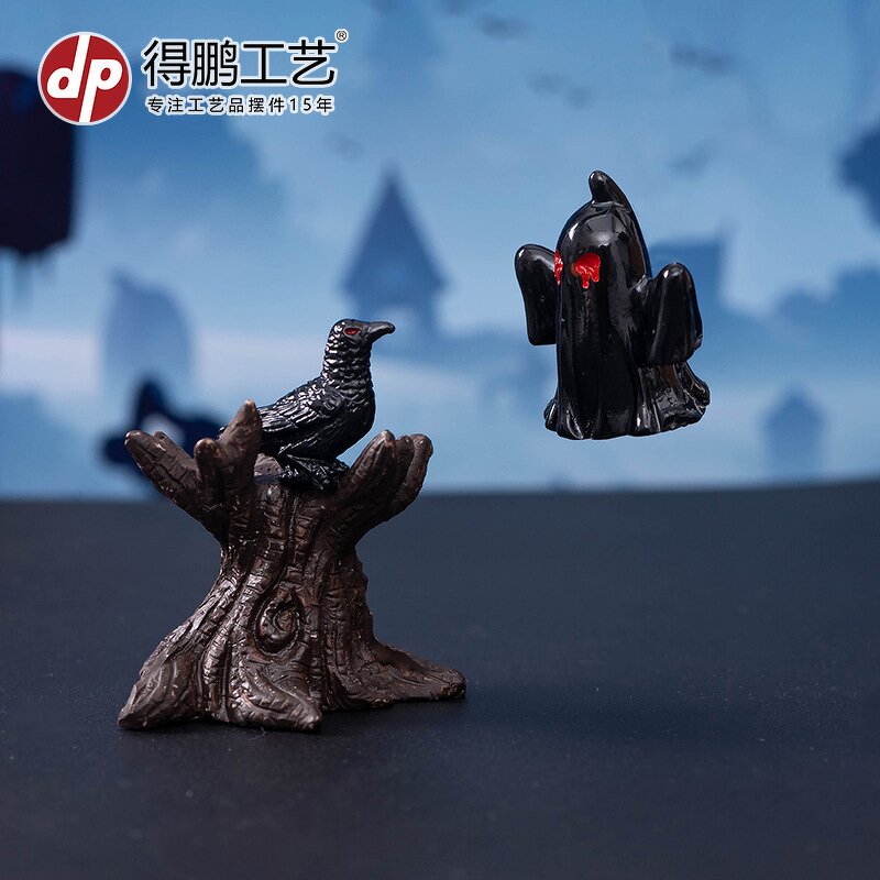 Little Mummy Resin Decoration Manufacturer - Halloween Resurrection Ghost Festival Horror Home Desktop