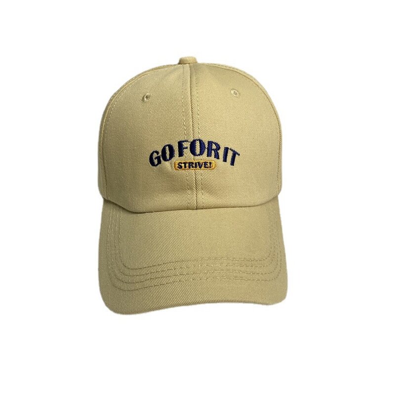Embroidered Baseball Cap Manufacturer - Fufan Women Spring Summer Letter Soft for Men with Sunblock Visor
