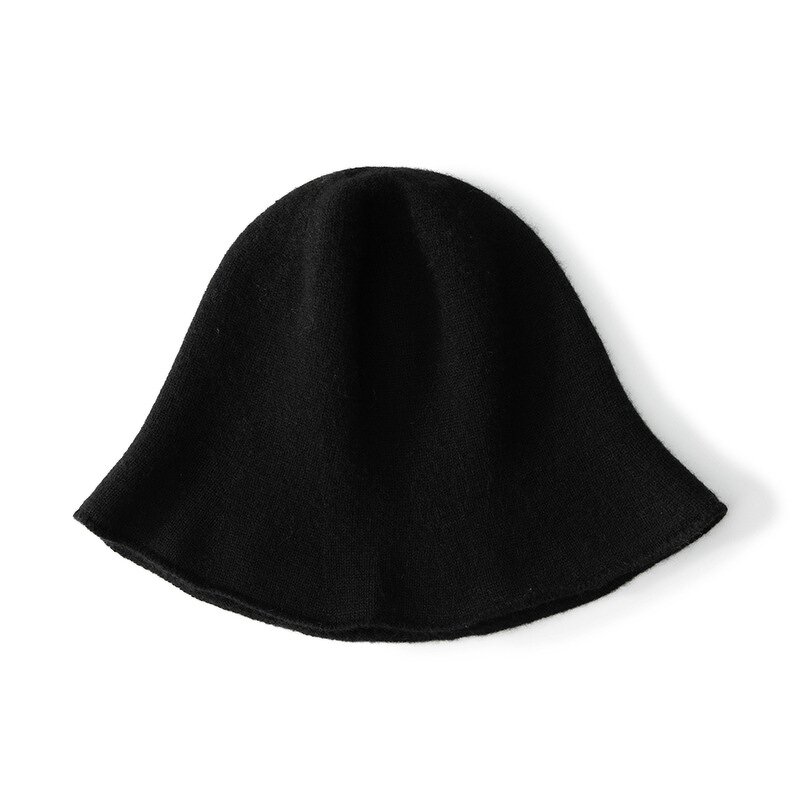 Cashmere Fisherman Hat Manufacturer - Autumn/Winter Unisex Day System All-in-one Knitted Wool Warm Bun Wholesale Classic Earbasin