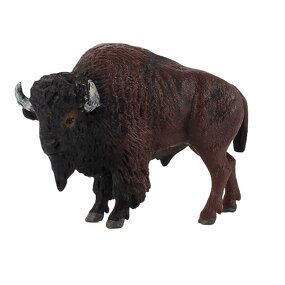 American Bison Buffalo Model Manufacturer - Lelewu Simulation Wild Animal Solid Mammal Yak Decoration