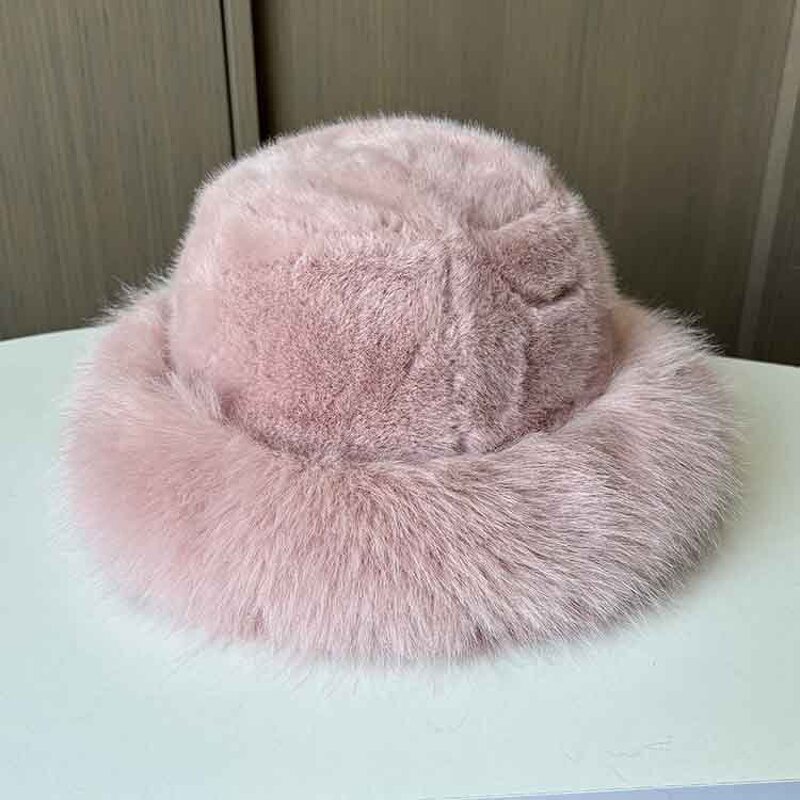 Winter Plush Fisherman Hat Manufacturer - New Outdoor Cold Proof Warm Basin Children's Thick Casual Versatile Furry Hot Selling