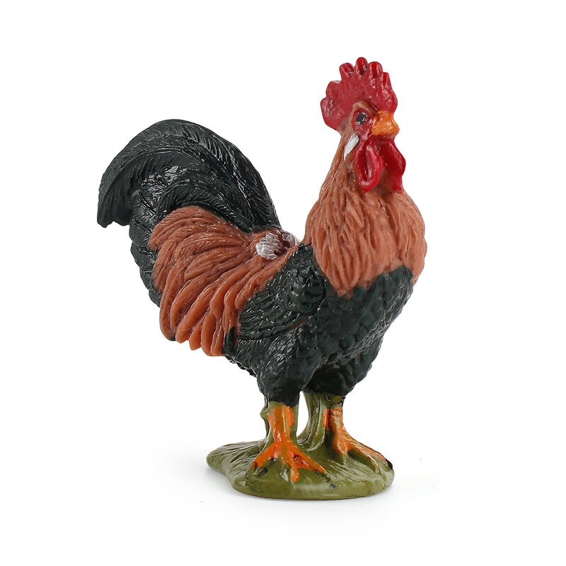 Rooster Model Manufacturer - Lelewu Source Simulation Puzzle Science Education Solid Farm Animal Decoration