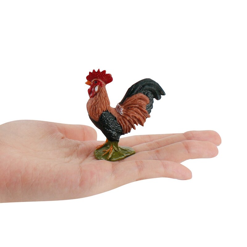 Rooster Model Manufacturer - Lelewu Source Simulation Puzzle Science Education Solid Farm Animal Decoration