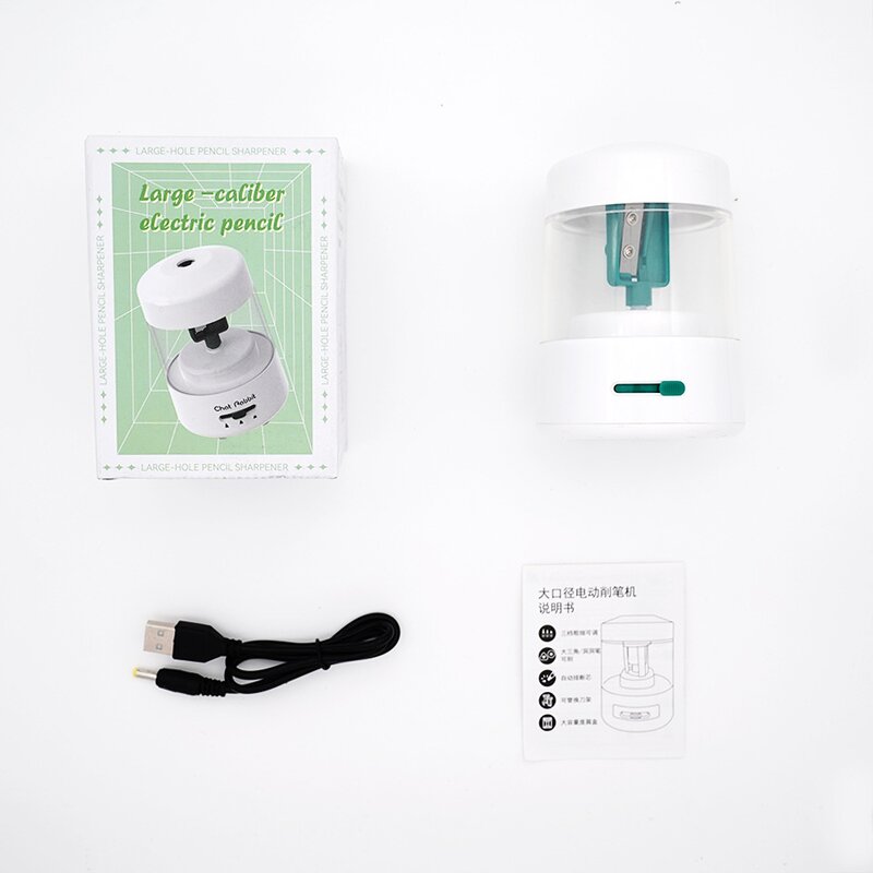 Automatic Pencil Sharpener Manufacturer - Zike Pencil for Elementary School Students Fully Automatic Children's Batte