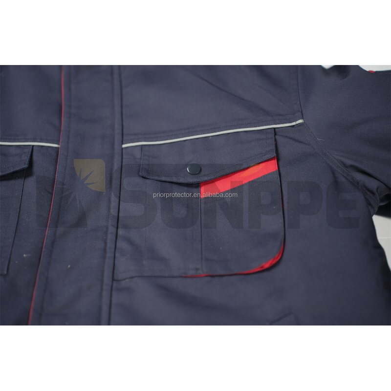 Winter Work Clothes Manufacturer - SunPPE Custom Logo Plus Size Men's Women's Workwear Thick Cotton Disassemble Lining Polyester