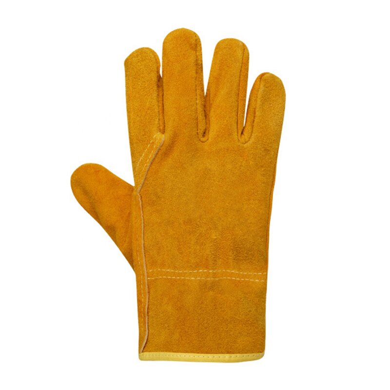 Welding Safety Gloves Manufacturer - 16 Inch Industrial with CE Certified Heat Resistant Laser Green Short Cuff Anti-Impact Anti-Slip