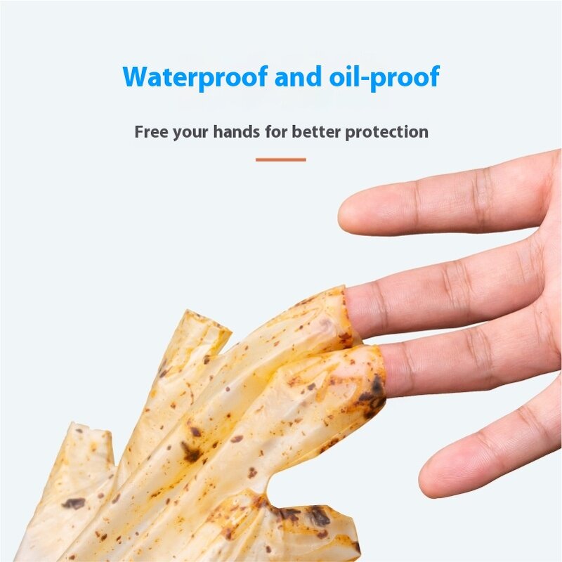 PVC Rubber Gloves Manufacturer - Wholesale SUNPPE Brand Black Disposable Neutral English Food Grade Thickened Durable Anti-Slip for Household