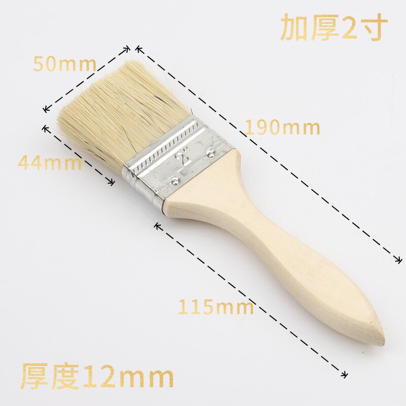 Paint Brushes Manufacturer - High Grade Bulk 1 2.5 3 4 Inch Professional Hand Tools Wooden Handle
