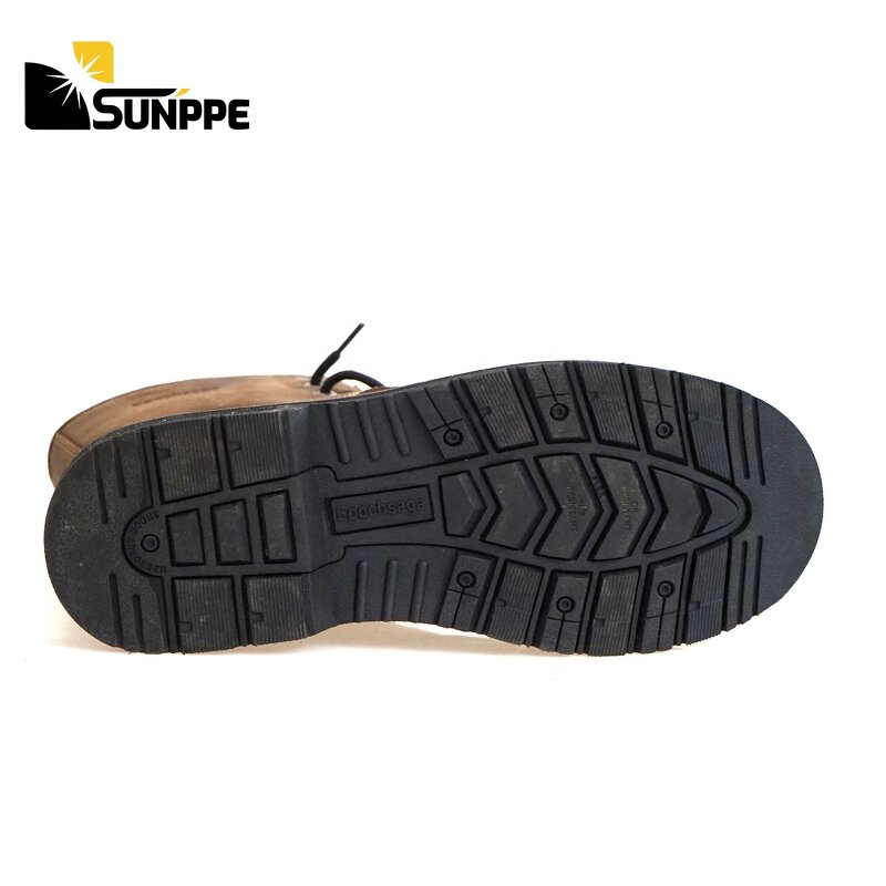 EN20345 Safety Boots Manufacturer - Custom Crazy Horse Leather Half Knee Cowboy Steel Toe Good Welt Year for Mining Oil Field