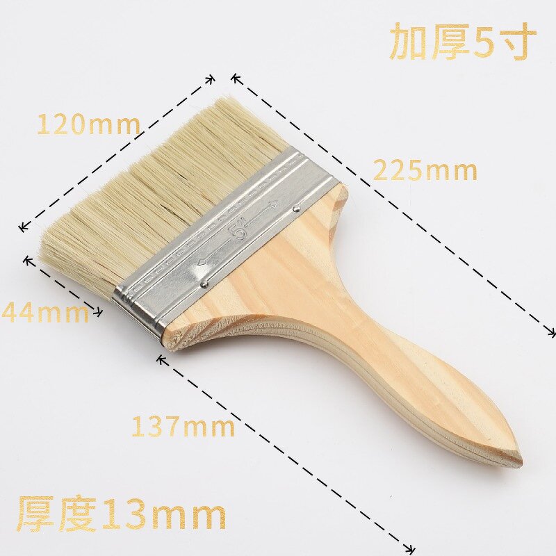 Paint Brushes Manufacturer - High Grade Bulk 1 2.5 3 4 Inch Professional Hand Tools Wooden Handle