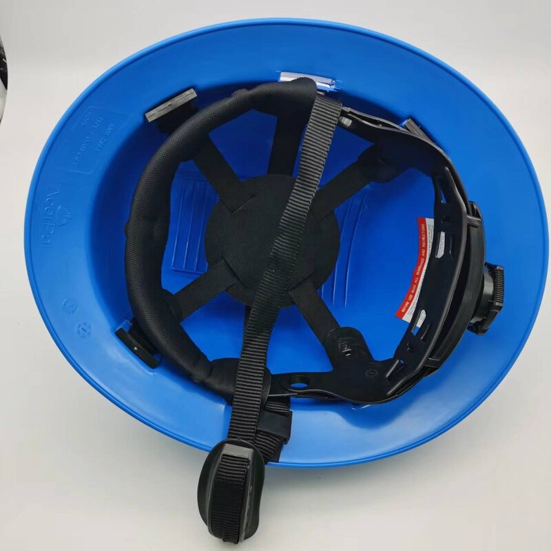 Construction Hard Hat Manufacturer - ANSI Light Weight Carbon Fiber Print HDPE Reinforced Industrial Safety Helmet with Splash Guard Styles