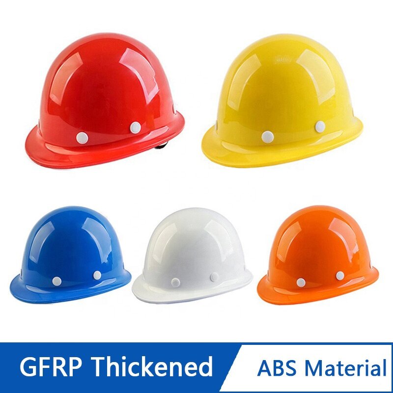 Industrial Safety Helmet Manufacturer - CE En397 Hard Hat with 4-Point Nylon Webbing Chin Strap Colorful Personal Protective Equipment