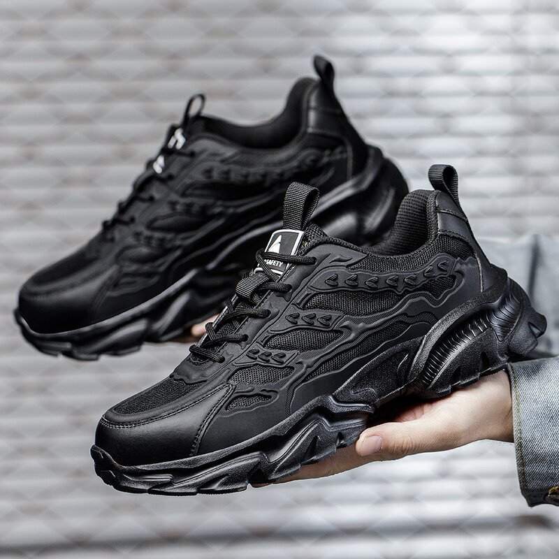 Steel Toe Safety Shoes Manufacturer - High Quality Sport Mesh Upper Factory Work Sports Lightweight Winter Industrial Unisex