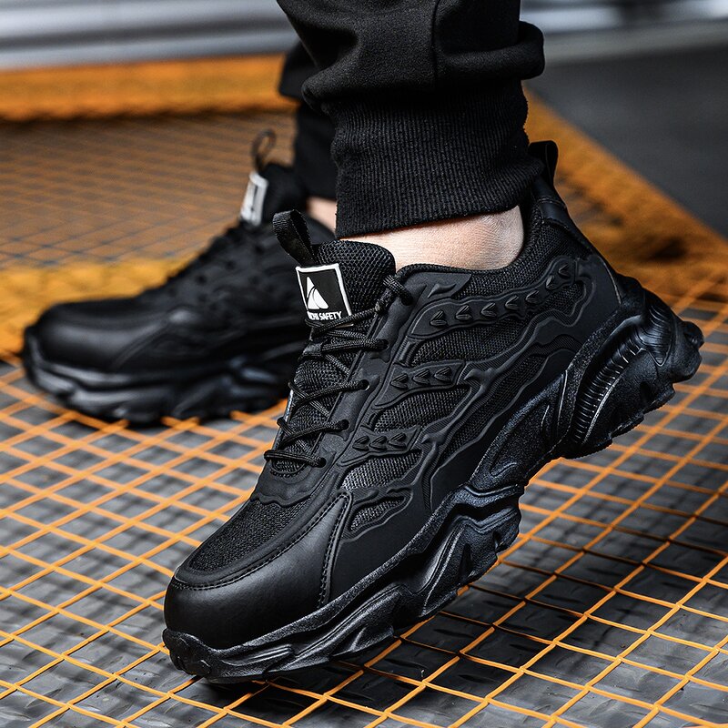 Steel Toe Safety Shoes Manufacturer - High Quality Sport Mesh Upper Factory Work Sports Lightweight Winter Industrial Unisex