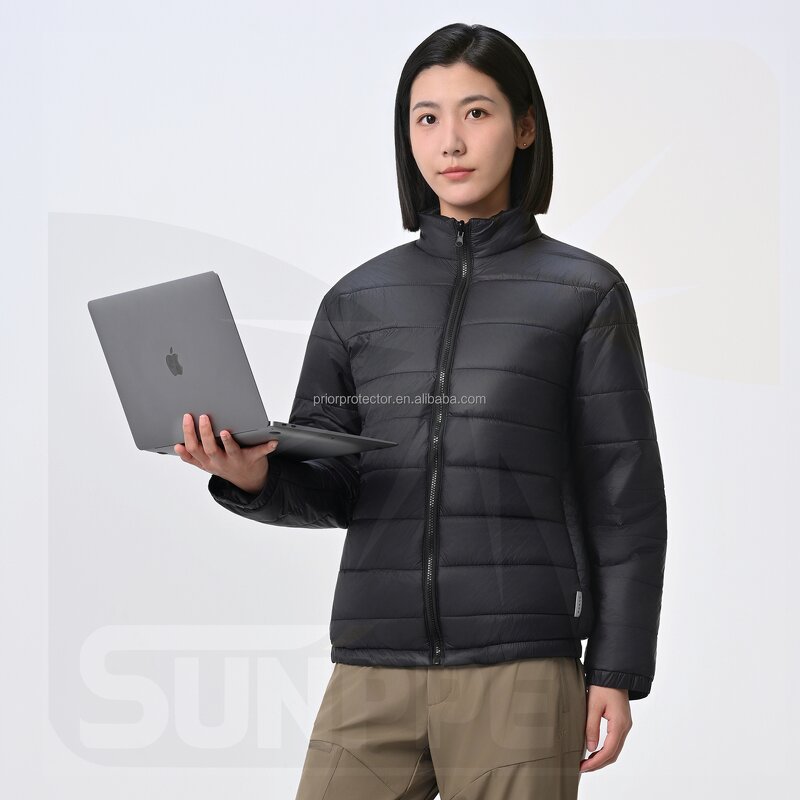 Lightweight Jacket Manufacturer - SunPPE Unisex Premium Artificial Cotton Portable Casual Anti-static and Splash Proof