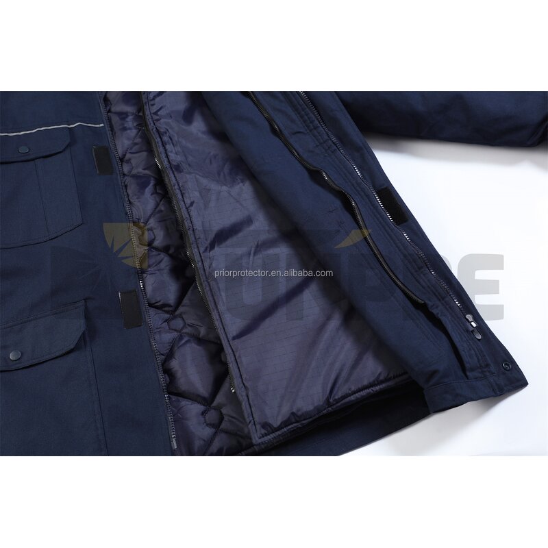 Winter Work Clothes Manufacturer - SunPPE 100% Cotton Silk Lining Site Custom Logo Complete Plus Thick Women Men's Keep Warm Uniform