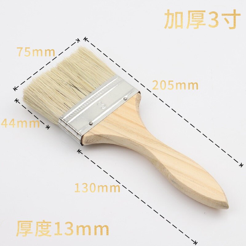 Paint Brushes Manufacturer - High Grade Bulk 1 2.5 3 4 Inch Professional Hand Tools Wooden Handle