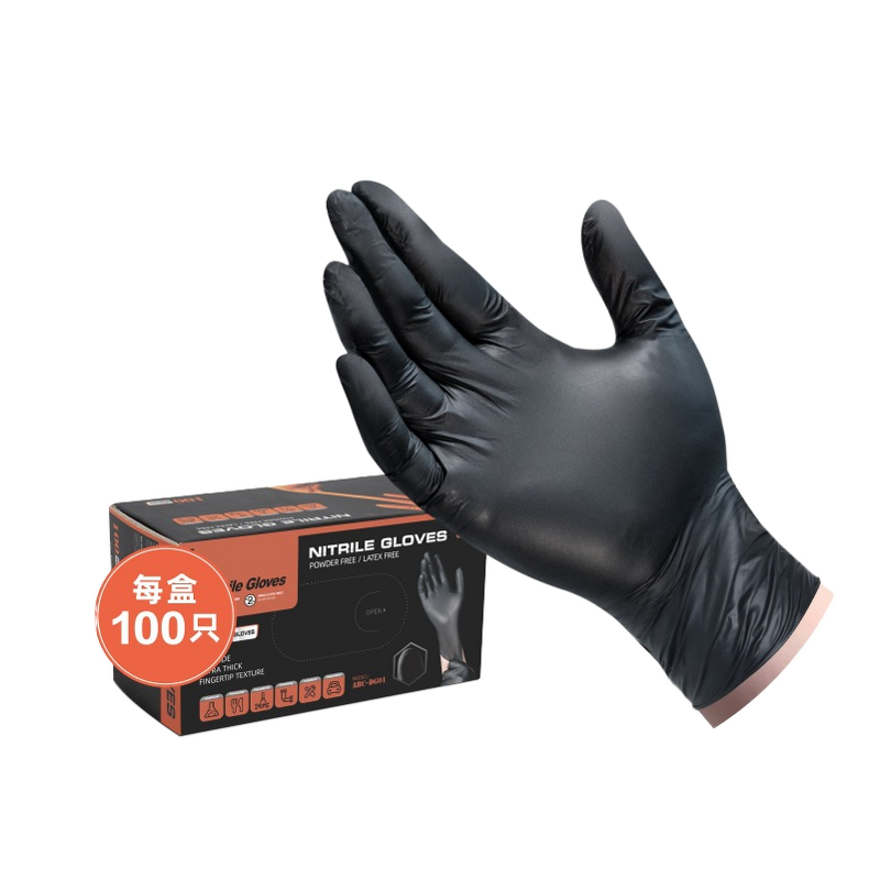 PVC Rubber Gloves Manufacturer - Wholesale SUNPPE Brand Black Disposable Neutral English Food Grade Thickened Durable Anti-Slip for Household