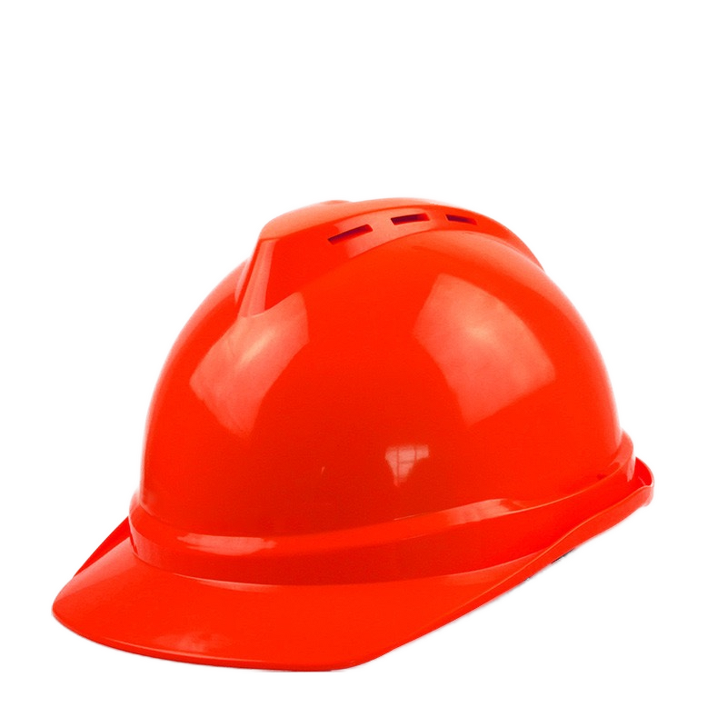 Construction Safety Helmet Manufacturer - ABS Hard Hat in Black Yellow Red White Orange Light Blue Gray Industrial Protective Equipment
