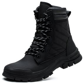 Unisex Safety Shoes Manufacturer - Wholesale Cheap Price Heavy Duty Steel Toe High Boots Canvas Upper for Summer Autumn Winter