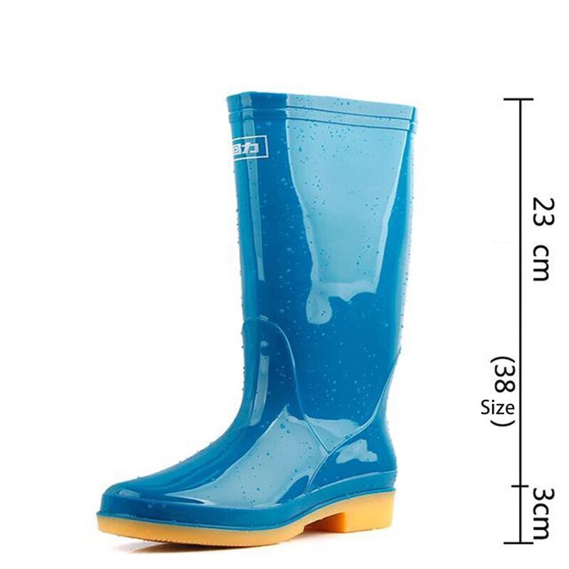 Men's PVC Rain Boots Manufacturer - Knee-Length Waterproof Rubber Custom Printed High Mining Wholesale Shoes Steel Toe Mesh for Summer Winter